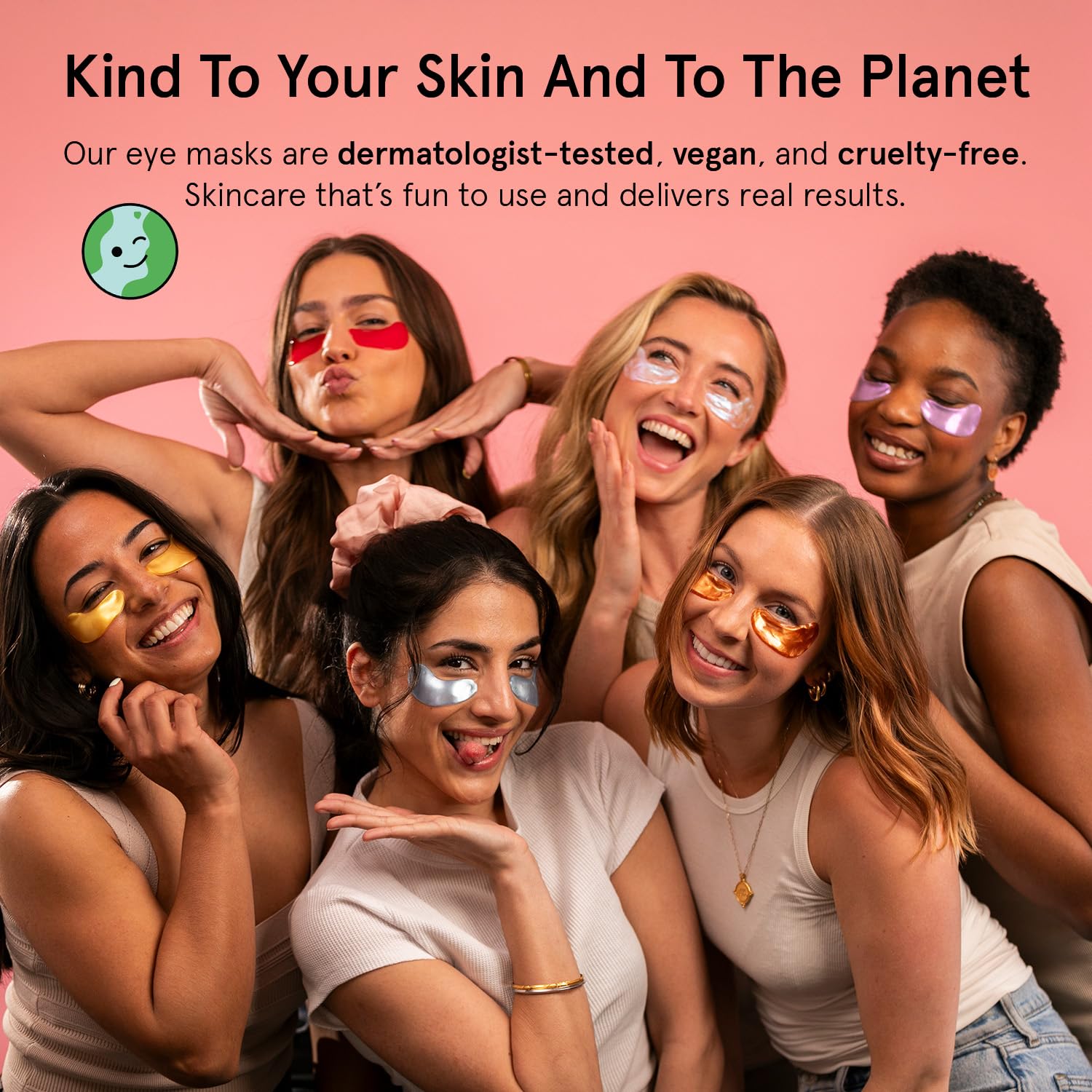 grace & stella Retinol Under Eye Patches for Puffy Eyes and Dark Circles - Restoring Gel Under Eye Masks with Hyaluronic Acid - Vegan Cruelty-Free Skincare, Birthday Gifts for Women (Purple, 24 Pairs)