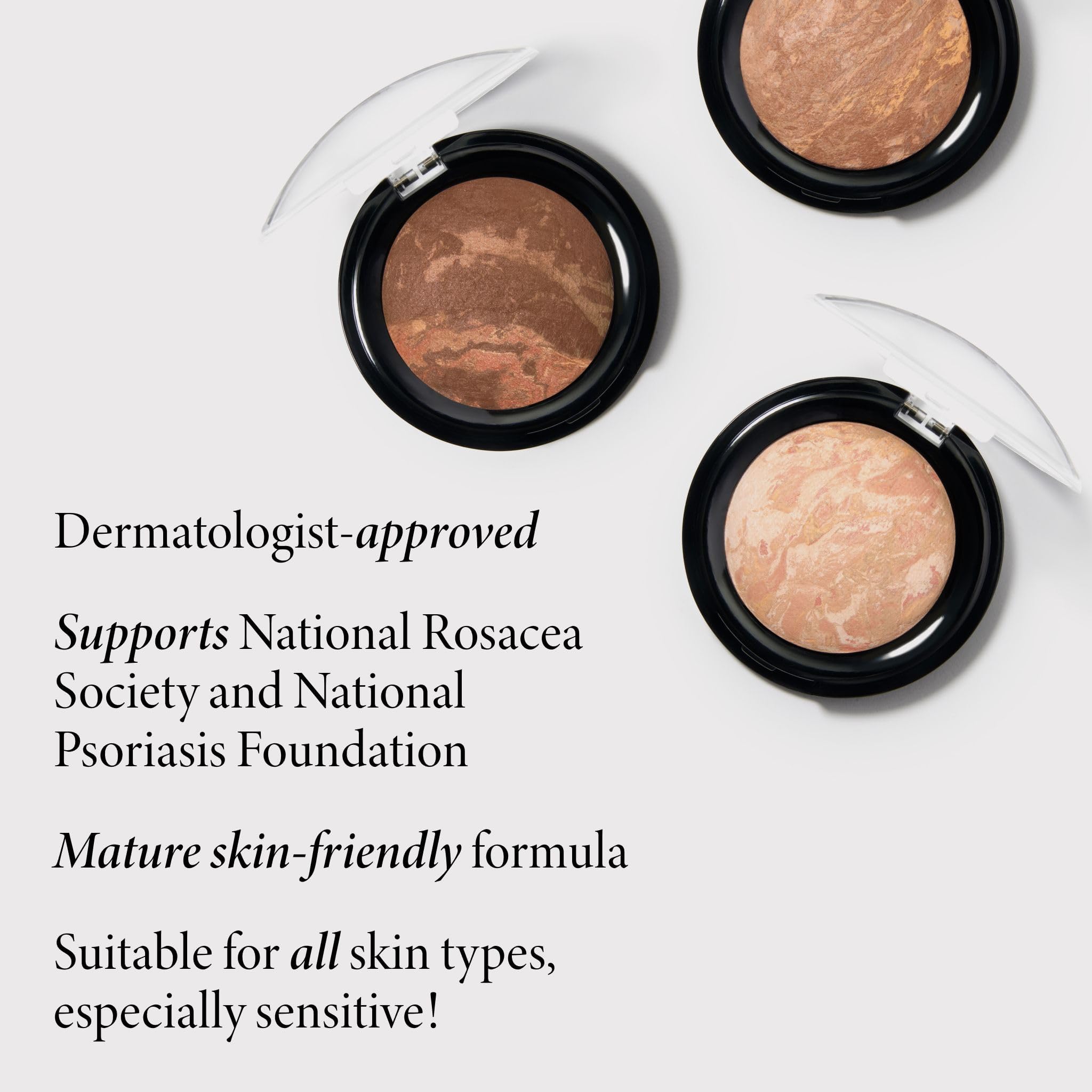 LAURA GELLER NEW YORK Award-Winning Baked Balance-n-Brighten Color Correcting Powder Foundation - Light - Buildable Light to Medium Coverage - Demi-Matte Natural Finish