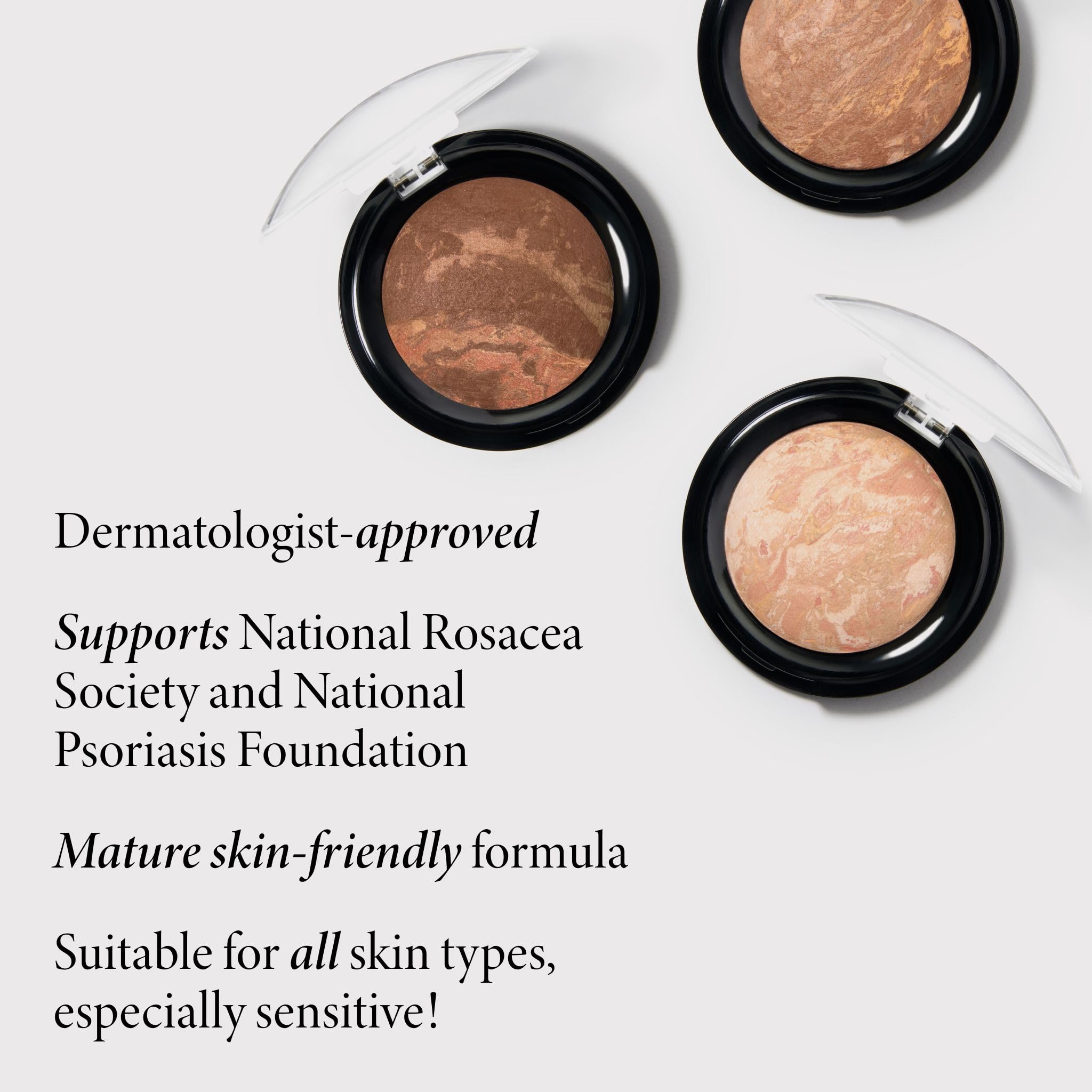 LAURA GELLER NEW YORK Award-Winning Baked Balance-n-Brighten Color Correcting Powder Foundation - Light - Buildable Light to Medium Coverage - Demi-Matte Natural Finish