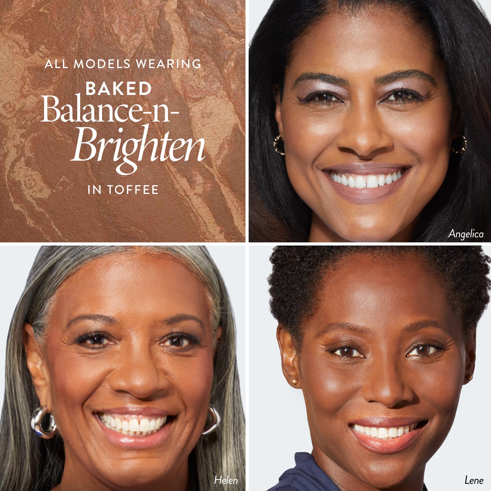 LAURA GELLER NEW YORK Award-Winning Baked Balance-n-Brighten Color Correcting Powder Foundation - Light - Buildable Light to Medium Coverage - Demi-Matte Natural Finish