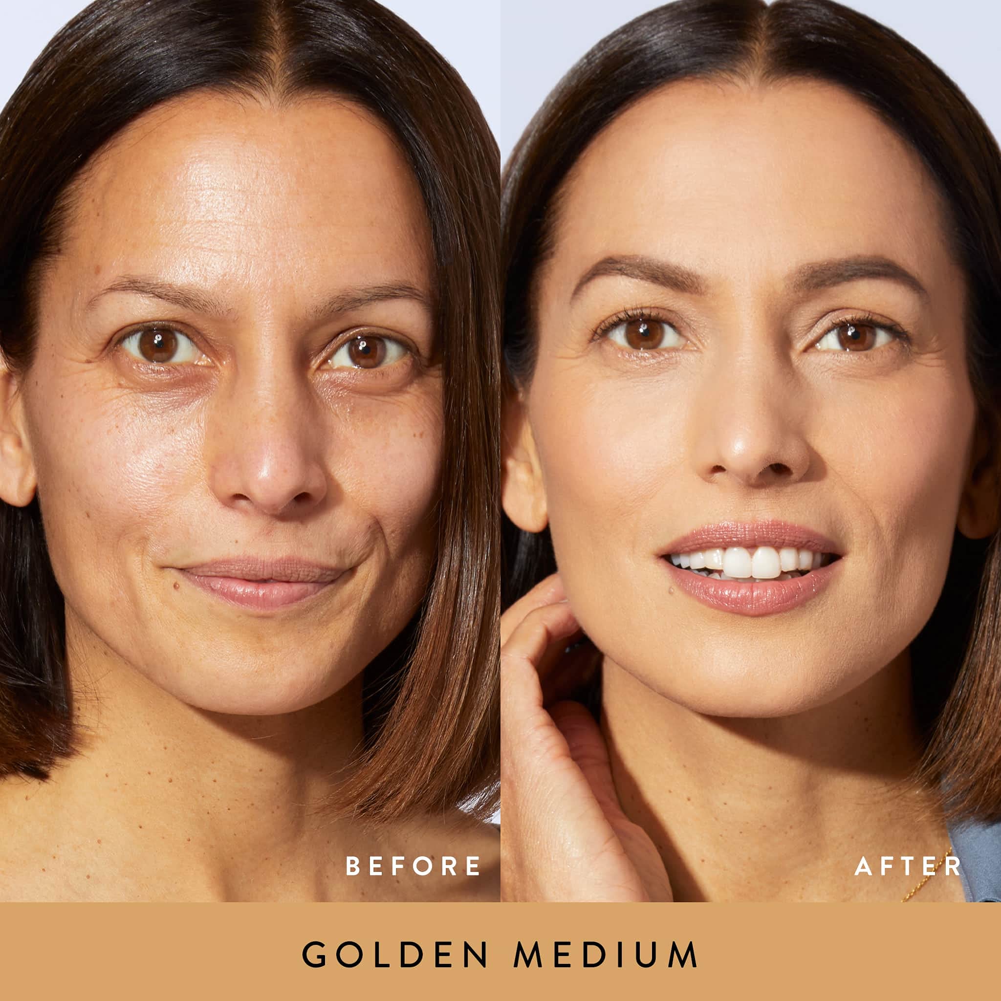 LAURA GELLER NEW YORK Award-Winning Baked Balance-n-Brighten Color Correcting Powder Foundation - Light - Buildable Light to Medium Coverage - Demi-Matte Natural Finish