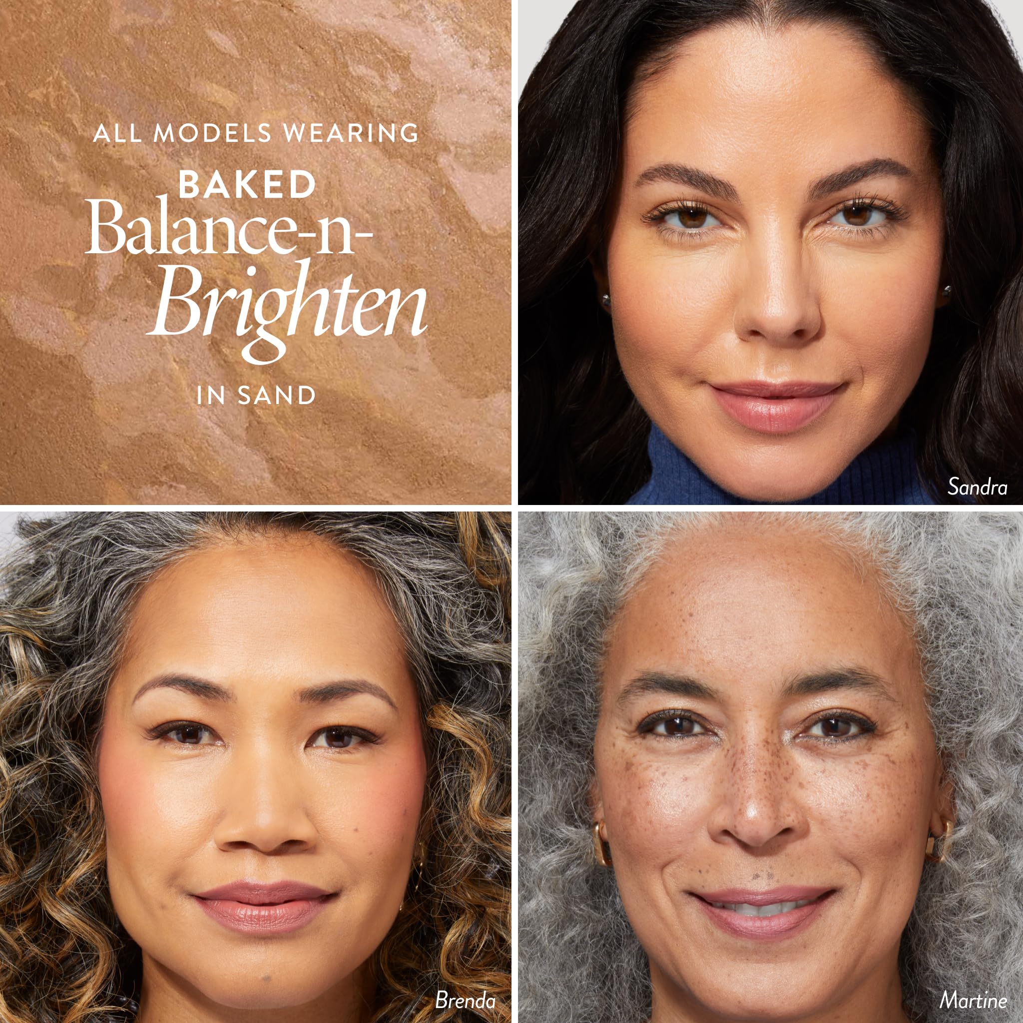 LAURA GELLER NEW YORK Award-Winning Baked Balance-n-Brighten Color Correcting Powder Foundation - Light - Buildable Light to Medium Coverage - Demi-Matte Natural Finish